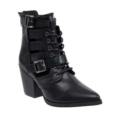 Botas Casuales Negras Mujer Tierra Bendita  D205