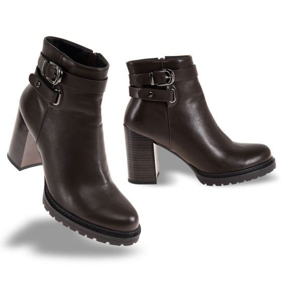 BOTA DE VESTIR TIERRA BENDITA DELUXE X982  Café Mujer Tierra Bendita Deluxe  X982