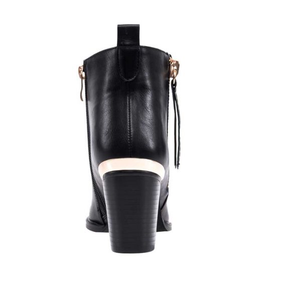 Botas Casuales Negra Mujer Tierra Bendita Deluxe  386