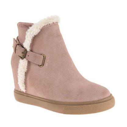 TENIS CASUAL TIPO BOTA PINK BY PRICE SHOES 7102