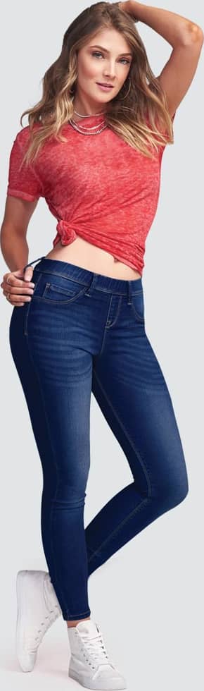 Jeggings Cintura Alta