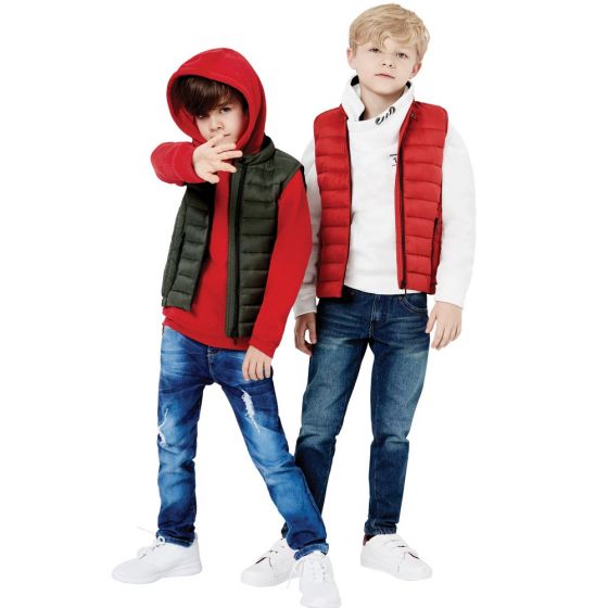 Orange Vest Boy Kebo Kids 1414