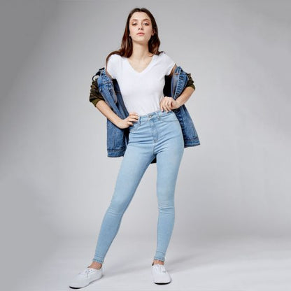 JEANS CASUAL ATMOSPHERE DNM 343T ~ DAMA Azul 