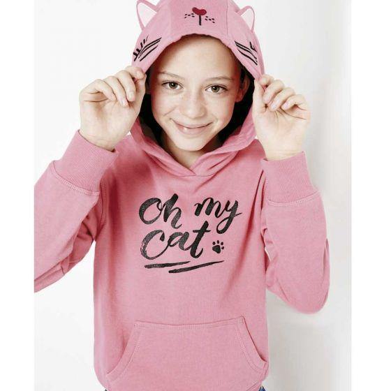 SUDADERA CASUAL PINK BY PRICE SHOES MOLY ~ NIÑA Multicolor 