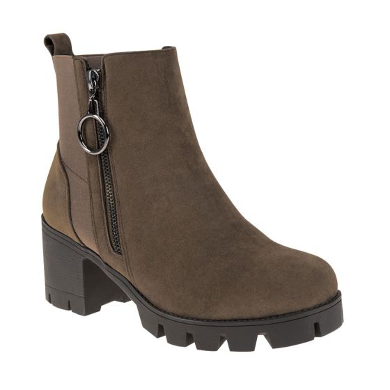 Botas estilo Heavy Cafés Mujer Tierra Bendita  G801