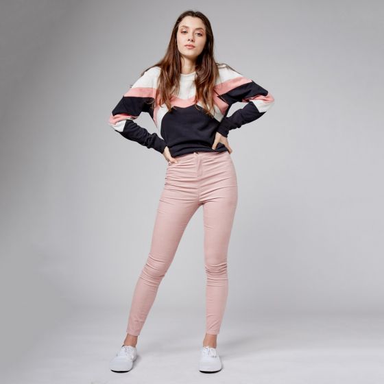 JEANS CASUAL ATMOSPHERE DNM TSRN ~ DAMA Rosa 