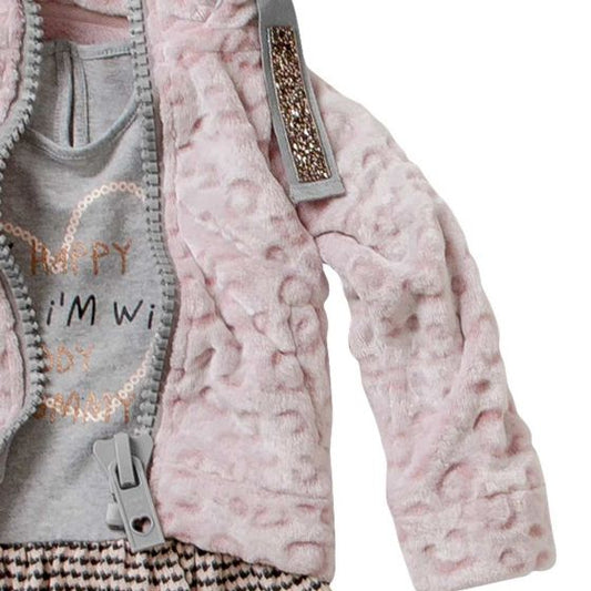 CHAMARRA CASUAL PINK BABY BY PRICE SHOES ATYB ~ BEBA Rosa 