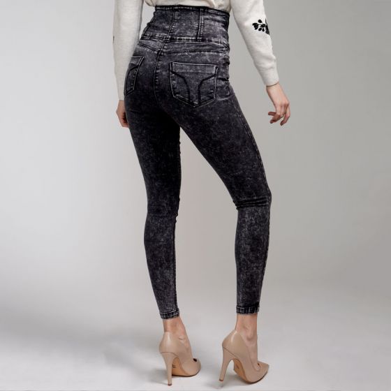 JEANS CASUAL ATMOSPHERE DNM M605 ~ DAMA Negro 