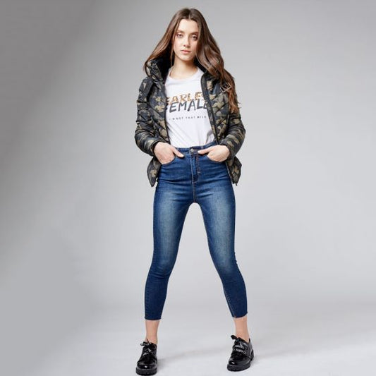 JEANS CASUAL ATMOSPHERE DNM CH5D ~ DAMA Azul 