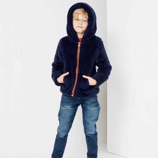 Blue Casual Jacket for Boy Kebo Kids OV17