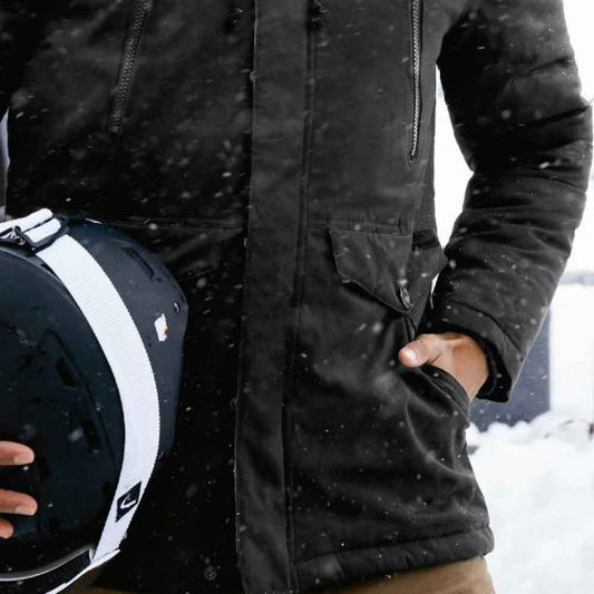 CHAMARRA CASUAL D.E.E.P SELECTION ARK2 ~ CABALLERO Negro 