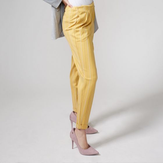 PANTALON CASUAL HOLLY LAND 1317 ~ DAMA Amarillo 