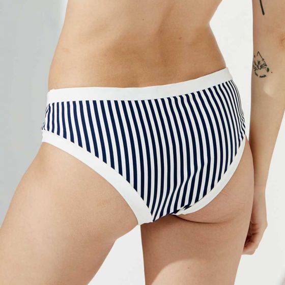 PANTALETA DE PLAYA HOLLY LAND 115P ~ DAMA Azul 