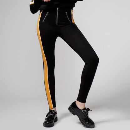 LEGGINGS CASUAL GOODYEAR RI01 ~ DAMA Negro 