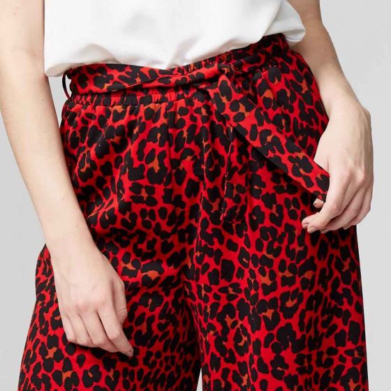 PANTALON CASUAL HOLLY LAND 1812 ~ DAMA Rojo 