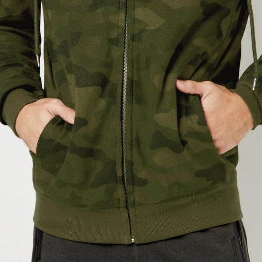 SUDADERA CASUAL D.E.E.P SELECTION 7204 ~ CABALLERO Verde 