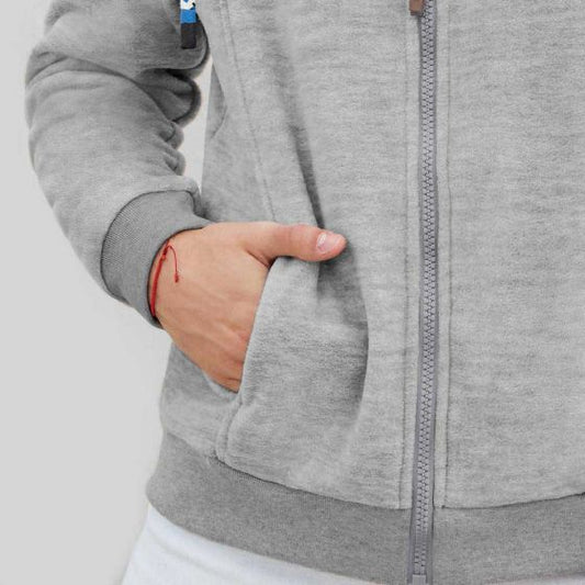 SUDADERA CASUAL D.E.E.P SELECTION 5136 ~ CABALLERO Gris 