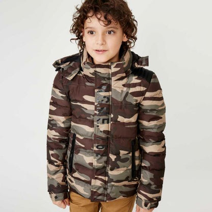 Green Casual Jacket for Boy Kebo Kids 0626