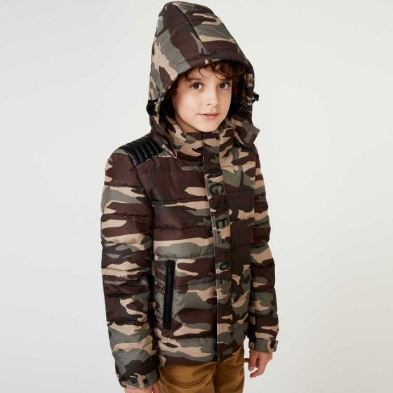 Green Casual Jacket for Boy Kebo Kids 0626