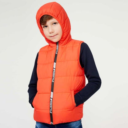 CHALECO CASUAL KEBO KIDS 301B ~ NIÑO Naranja 