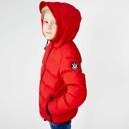 Chamarra Casual Roja Niño Kebo Kids  905N