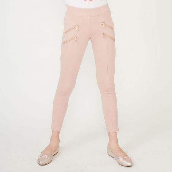 LEGGINGS CASUAL PINK BY PRICE SHOES 929R ~ NIÑA Rosa 