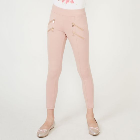 LEGGINGS CASUAL PINK BY PRICE SHOES 929R ~ NIÑA Rosa 