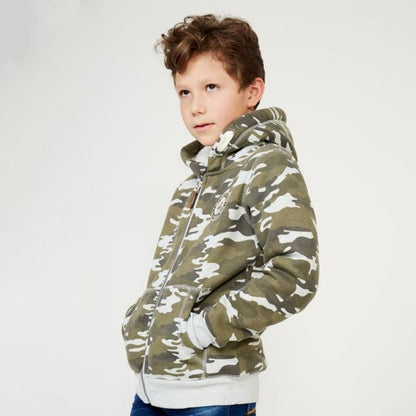 Sudadera Verde Niño Kebo Kids  HTLA