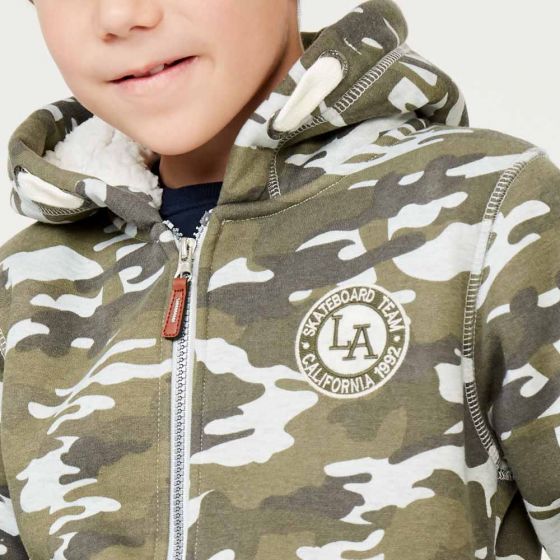 Kebo Kids HTLA Boy Green Sweatshirt