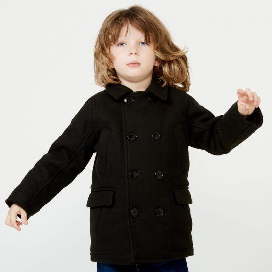 Abrigo Casual Negro Niño Kebo Kids  92CN - Conceptos