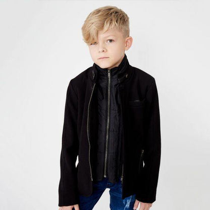 Abrigo Casual Negro Niño Kebo Kids  732 - Conceptos