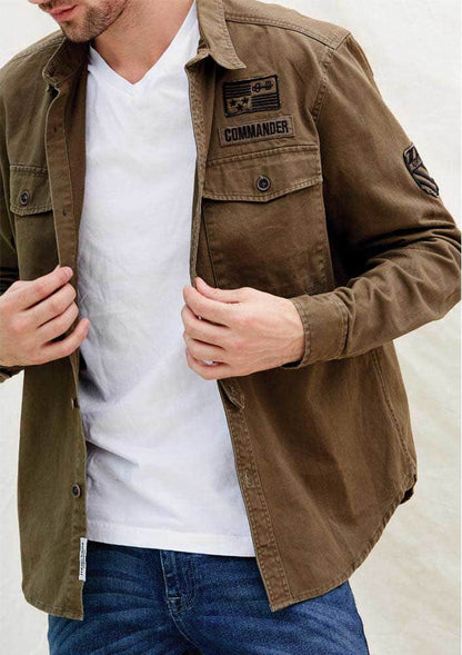 ROPA CASUAL CAMISA HARD SODA 8032