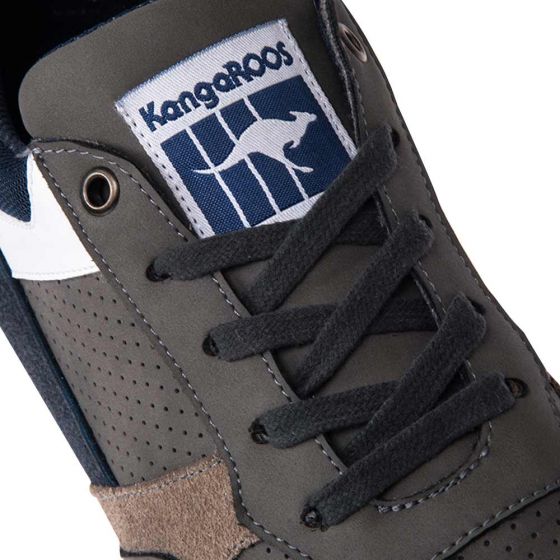 Gray Sneakers Men Kangaroos 2261