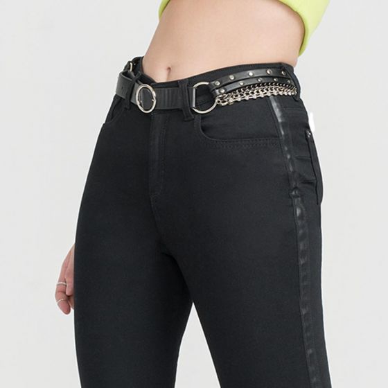 Black Jeans for Women Goodyear 8616