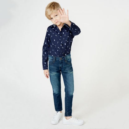 Multicolored Casual Shirt for Boys Kebo Kids 2222