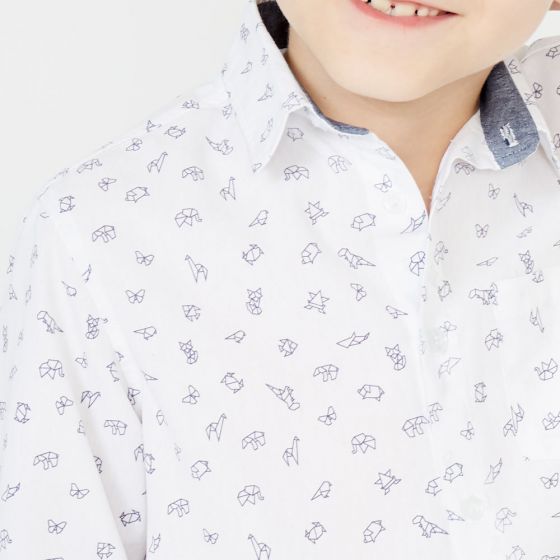 Multicolored Casual Shirt for Boys Kebo Kids 2222