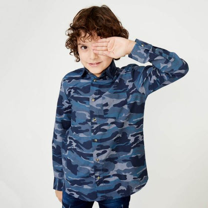 Multicolored Casual Shirt for Boys Kebo Kids 2222