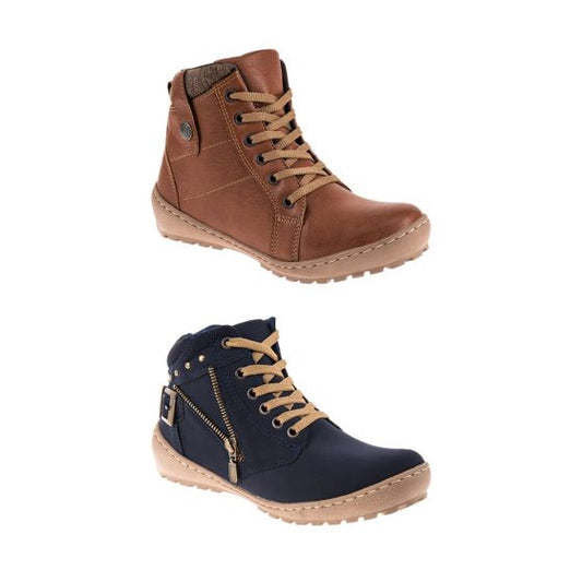 Women's Multicolor Casual Boots Kebo 1220
