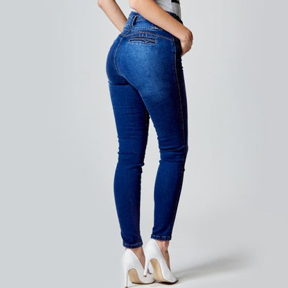 JEANS CASUAL FERGINO 1923 ~ DAMA Gris 