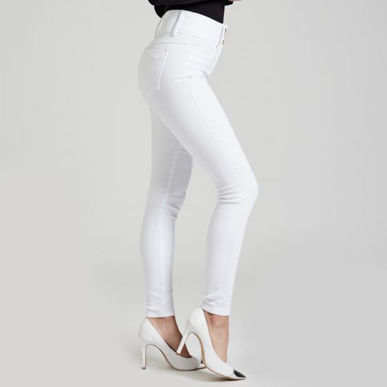 JEANS CASUAL FERGINO 1976 ~ DAMA Blanco 