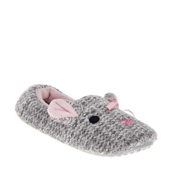 PANTUFLA VIVIS SHOES KIDS B114 ~ NIÑA Gris 