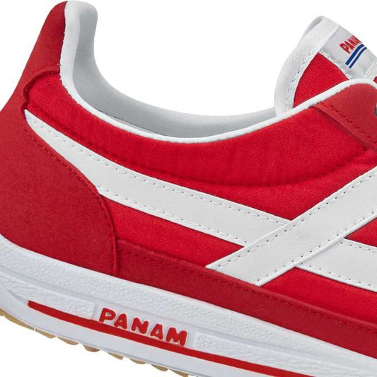 TENIS CASUAL PANAM 0884 ~ CABALLERO Rojo 