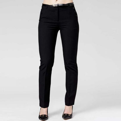 PANTALON FORMAL CHOPPARD 1969 ~ DAMA Negro 