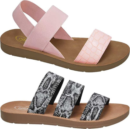 KIT CASUAL SANDALIA PINK BY PRICE SHOES SYS6