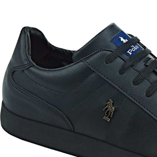 TENIS CASUAL HPC POLO 6030 ~ CABALLERO Negro 