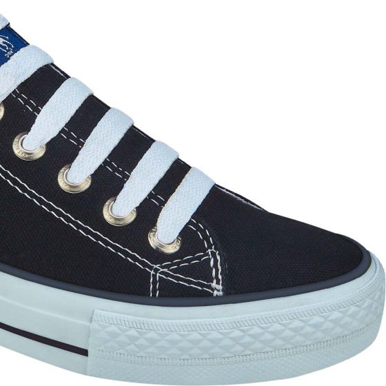 TENIS CASUAL HPC POLO 9042 ~ DAMA Negro 