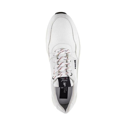 TENIS CASUAL HPC POLO 2063 ~ CABALLERO Blanco 