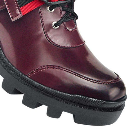 Botas estilo Heavy Rojas Mujer Belinda Peregrin P590