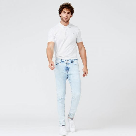 JEANS CASUAL HPC POLO J917 ~ CABALLERO Azul 