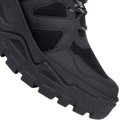 Black Chunky Sneakers for Women Belinda Peregrin 2516